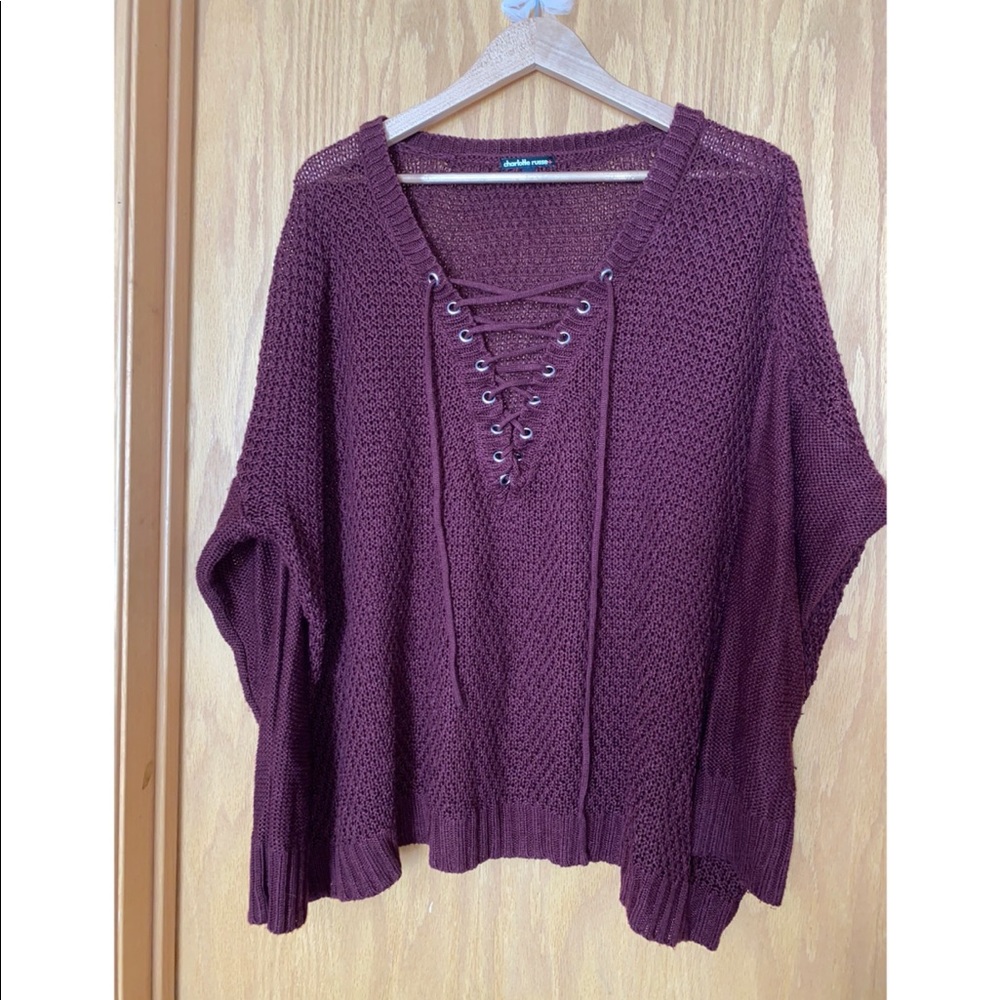 Burgundy/Maroon sweater